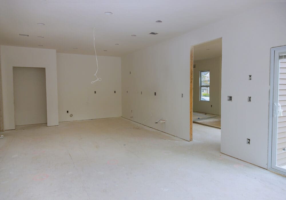Chantier de rénovation complète